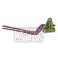 Heating Element 4000W 490mm 4pole - 3 holes - 57mm pitch